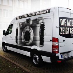 Fahrzeugbeschriftung Sprinter Digitaldruck