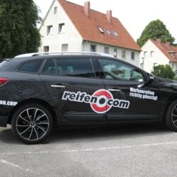 Fahrzeugbeschriftung Renault Megane